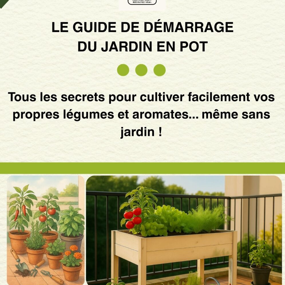 le guide de démarrage du jardin en pot